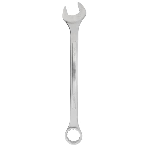 Image of Performance Tool W379B 1-13 /16 inch Jumbo Combination Wrench, Drop-Forged Chrome Alloy Steel, Satin Chrome Finish, Rounded Box End