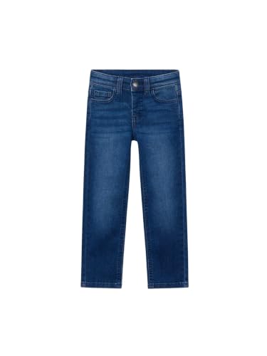 Pant. tejano slim fit basico Mayoral para nino oscuro tejido elastico duradero