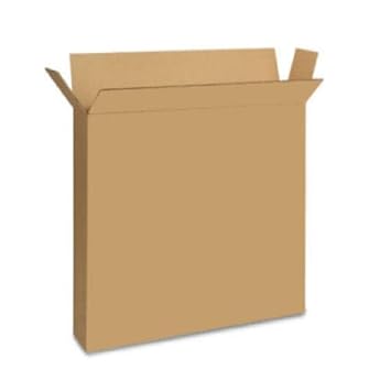 MM WILL CARE - WE WILL CARE YOUR PRODUCTS Corrugated Carton Box for Photo Frame Packing Storing Moving 3 ply size-12 * 1.50 * 18 Inch (Pack of 50)