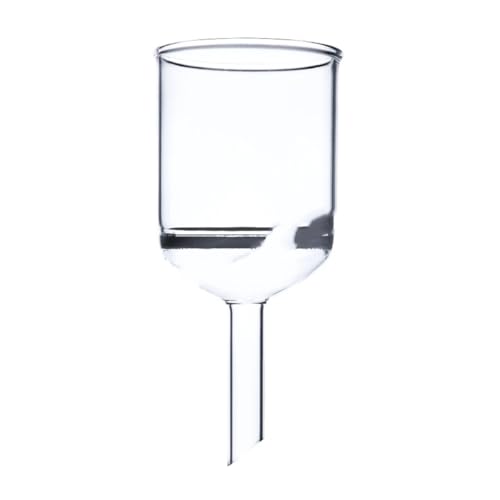 Entonnoir de laboratoire G3 à noyau de sable fritté filtrant pour verrerie de 35 à 1000 ml