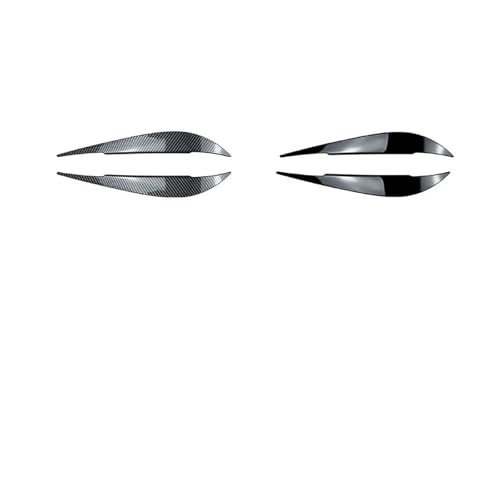 Sourcils de phares BMW Série 4 F32 F33 F36 look carbone cache optique avant