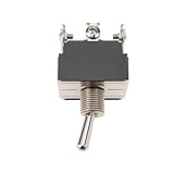 EMSea Kippschalter 3PDT 9-polig Ein/Ein Schraubklemmenschalter 12 Mm Befestigungsloch KN-A302 Ersetzt HL254-73