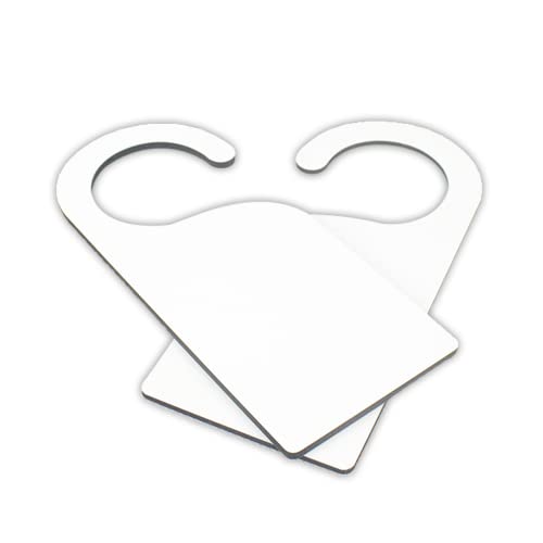MR.R 5-Piece Sublimation Blanks MDF Hardwood Blank Door Hang Tag - Image 3