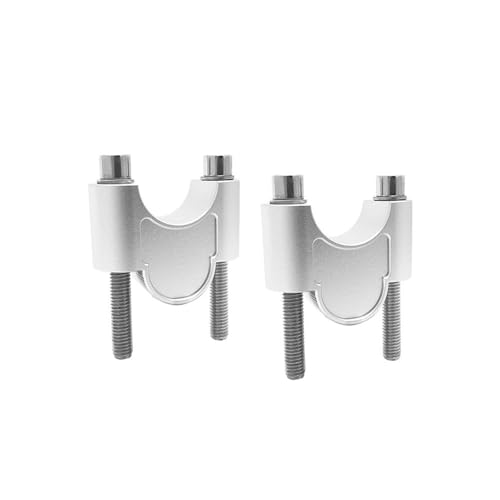 Supports de guidon moto 7/8 pouces en aluminium CNC pour une position de pilotage surélevée