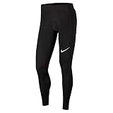NIKE Padded Goalie Portero, Niños, Negro/Negro/Blanco, S
