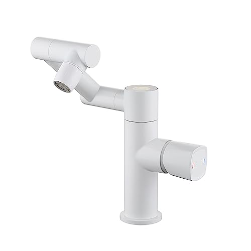 Mitigeur de lavabo tout en cuivre Yabai à manipulateur universel