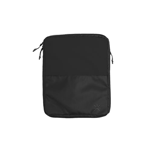Tropicfeel Smart Packing Cube | Space Saving Travel Organizer Bag | Hanging Travel Case for Men and Women (All Black, 10 L)