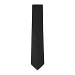 Calvin Klein Men’s Black Solid and Pattern Neckties – Standard and Extra Long Sizes - Image 2