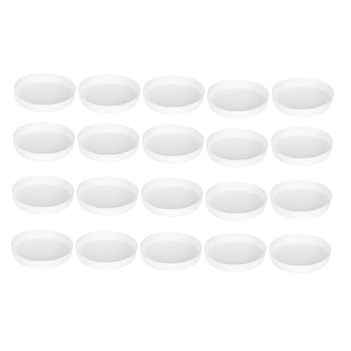 PEPLAYTAL 100pcs Stackable Paper Cup Lids Heat Cold Resistant Covers for Beverages for Home Restaurant Bar and Events