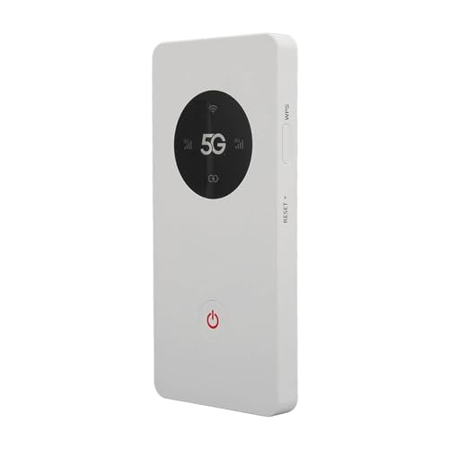 Image of ASHATA 5G Mobile WiFi Router, Supports 16 Devices, 2.77Gbps DL 1.25Gbps UL, 8000mAh Battery, Pocket WiFi for Home Travel