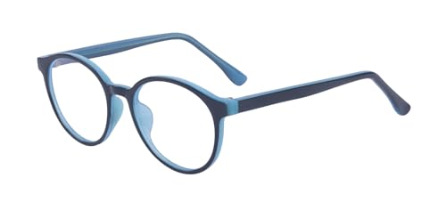 Image of Square Blue Light Blocking Glasses 2 Pack for Kids Clear Computer Blocking Glasses For Boys Girls Age 3-12