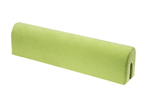 Coussin pour bordure de lit vert 50 cm : protection des coins et bords rembourrée