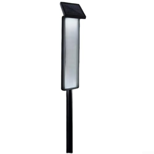 Lámpara LED solar con número de casa exterior y letras A-F 2