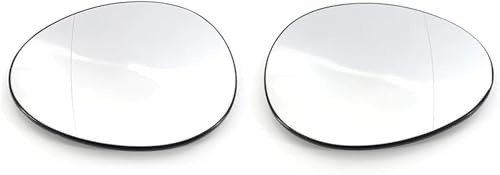 Lentille de rétroviseur chauffant pour Mini Cooper R55 R56 R60 côté gauche et droit