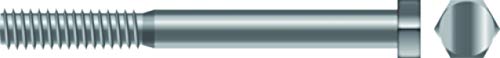 Hex Cap 316 vis filetée 5/16 18X2 3/4 boulonnerie inox bateau