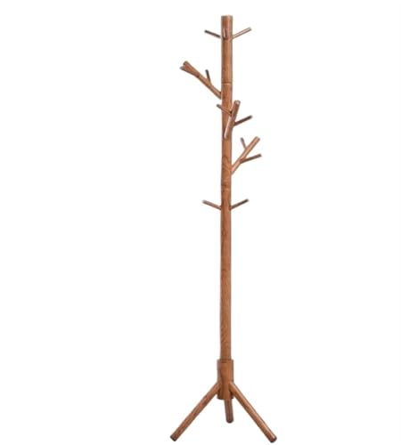 Porte-manteau pour espaces étroits en bois pour désencombrer le couloir