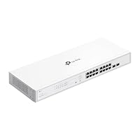 TP-Link Festa FS318GP 18-Port Gigabit Switch, 16× Gigabit 802.3af/at PoE+ Ports, 2× Gigabit-SFP-Steckplätze, 150W Gesamt-PoE-Budget, bis zu 30 W PoE-Leistung pro Port, Kostenlose Cloud-Verwaltung – Ansicht 4