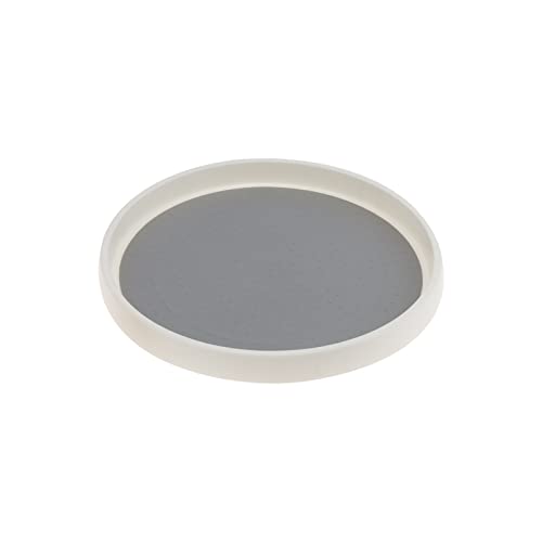 Meiwlong Lazy Susan - Organiseur antidérapant - Plateau rotatif - Meuble de cuisine - Étagère à épices - Présentoir pour comptoir - Rangement - Maquillage vanité Cover