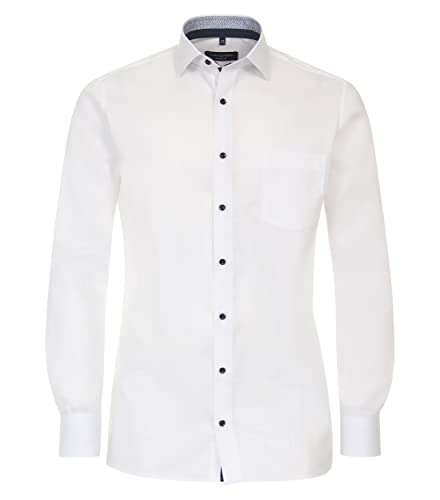 Casa Moda Kent Modern Fit blanc 42 la chemise haut de gamme en coton