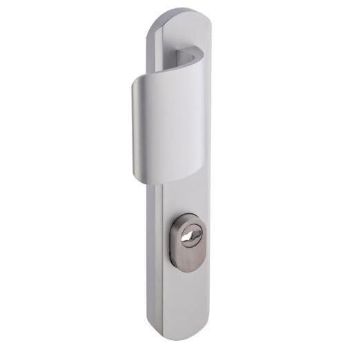 Srebrny uchwyt do drzwi paliwa - Klucz I - Secumax up - krowa