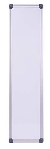 The Original Maven Slim Skinny Whiteboard Dry Erase to-do List Narrow Mini Small Office Wall Portable Magnetic Tall Dry Erase White Board Frame 7.9 “ x 31.5” | 20 cm x 80 cm