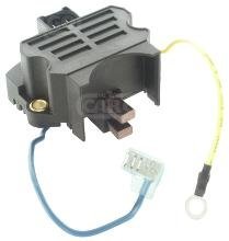 12 V regulador de voltaje Alternador completa con cepillos Paris Rhone Valeo 130657 Cover