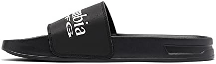 Columbia mens Tidal Ray? Pfg Slide Sport Sandal, Black/White, 15 US | Image 6