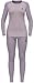 Produktbild Odlo Set Active ECO WARM Women Longsleeve & Hose 2025 Gray Ridge/Misty Lilac, M