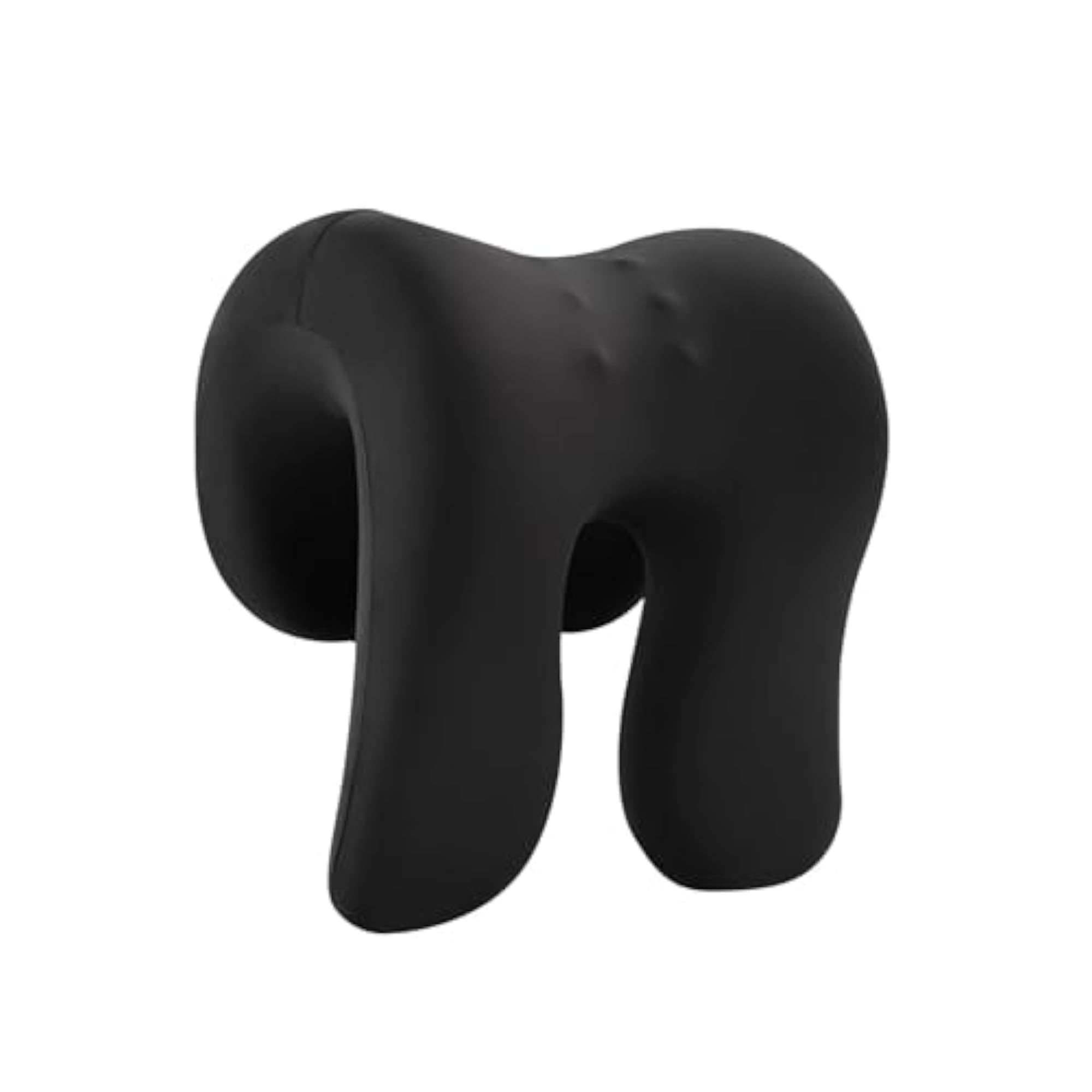 Lightweight Soft Napping Neck Cushion Pillow, Black