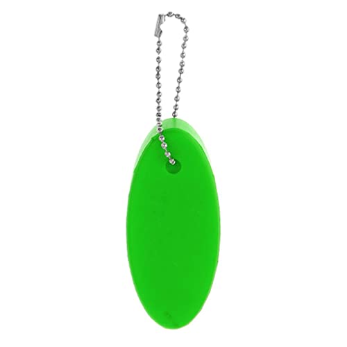 Chaveiro flutuante de espuma oval, 2 peças, chaveiro flutuante para esportes aquáticos, iatismo, cai
