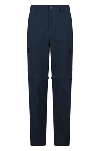 Image of Mountain Warehouse Delta Cargo Stretch Zip-Off Trouser Short Navy W36