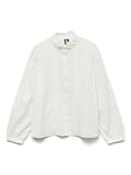 Vero Moda, Camicia, adulto, taglio largo, colletto mandarino, manica lunga