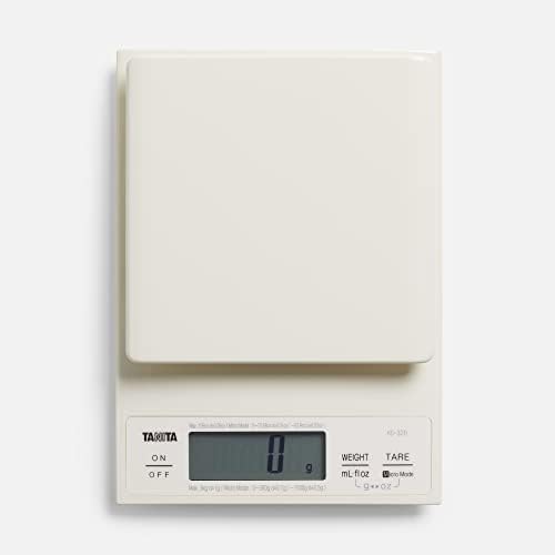 Tanita KD-320 Digital Kitchen Scale 3kg-Cream