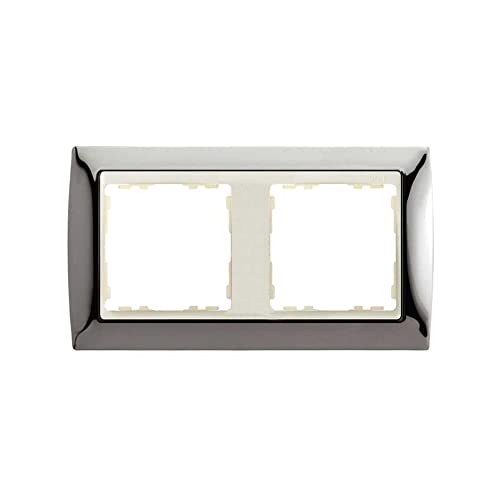 Simon 82724-67 placa de pared y cubierta de interruptor Acero