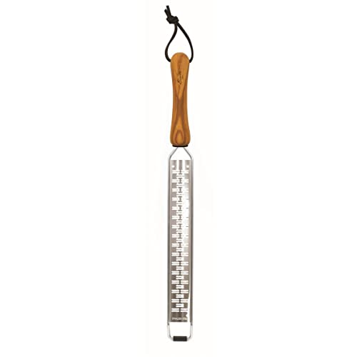 Bisetti Stainless Steel Ribbon Grater Slicer With Olive Wood Handle, 39.5 Cm #TOP14