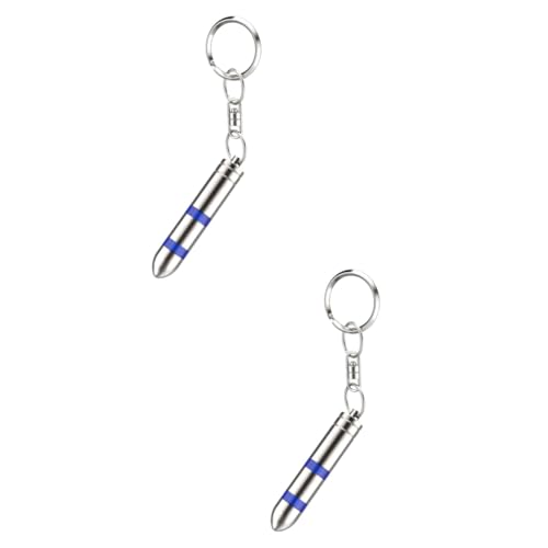 BELLIFFY 2pcs Static Electricity Car Static Discharger Keychain Creative Design Quick Reaction
