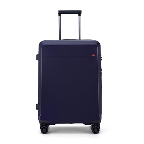 Hardshell Expandable Carry On Luggage with Spinner Wheels 20in 26in Carry On (Navy Blue, Carry-On 20-Inch)
