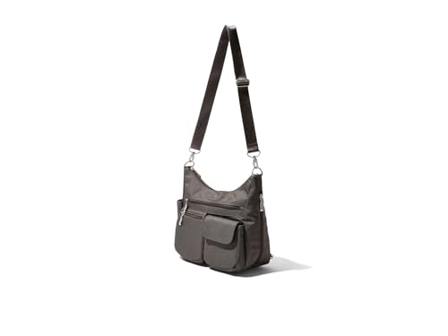 Image of Baggallini Modern Everywhere Crossbody Bag for Women 11x9x4.5 Rfid Hobo Bag