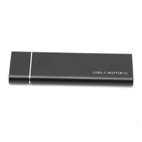 Carcasa externa M.2 NGFF a USB 3.0 para SSD, aluminio miniatura 4