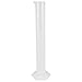 uxcell® 250mL Capacity Liquid Measuring Tool Clear White Graduated Cylinder