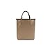 Lacoste Womens Anna Vertical Tote Bag, Black/Warm Sand, One Size