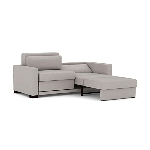 Sofá-cama de 2 Lugares Sofia Cinza 170cm