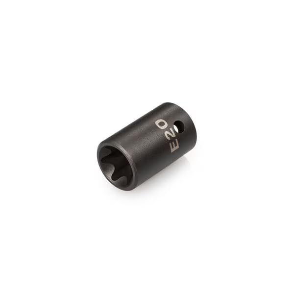 MOLLIFII 1/2 Inch Drive x E20 External Star Impact Socket, Mfr: SID22420-A