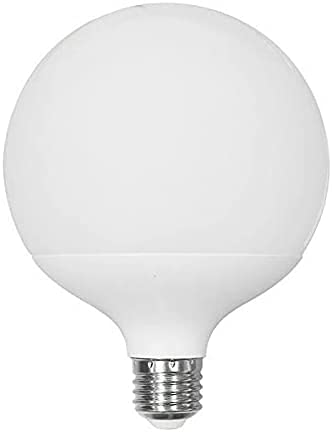 Lampadina LED 30W E27 6500K Luce Fredda Bianca - Sfera Opaca In Vetro, Sostitutiva 230v