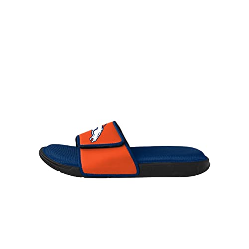 FOCO Denver Broncos NFL Mens Foam Sport Slide - S2