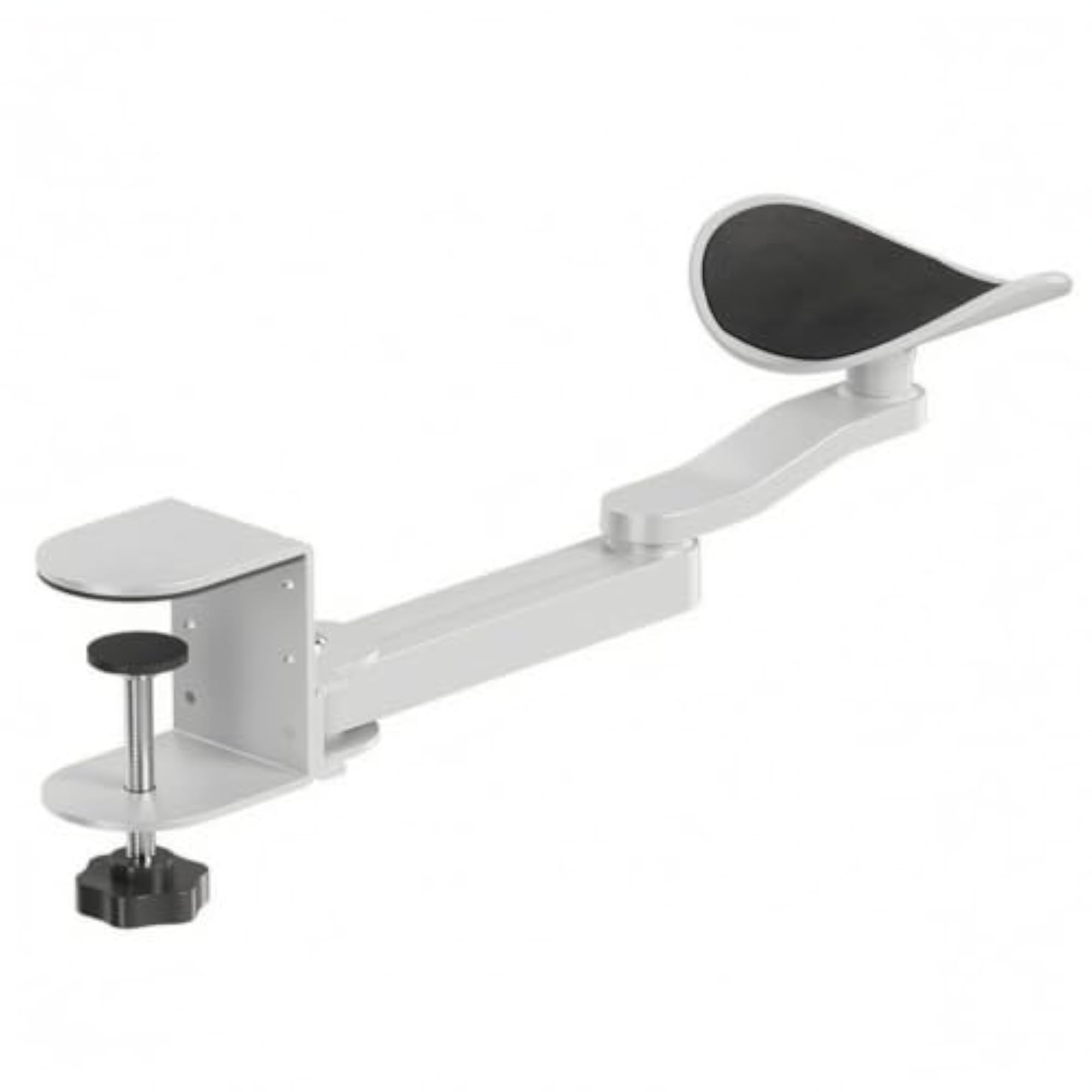 Ergonomic Arm Support Bracket with Clamp, Adjustable Design