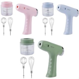 Mini Batedeira Elétrica Portátil Mixer De Mão Recarregável!