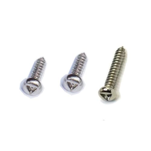 M3 Stainless Triangle Socket Round Head Self-tapping Screw Flat Bolt 30Pcs - (Dimensions: M3*8 mm)