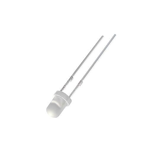 WHWRCADV 10 PCS Fog LED Diode 3MM White Yellow Blue Green Red Led Lights Diodes(Yellow)