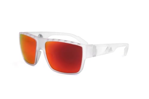adidas Men's SP0006 Pilot Sunglasses, Crystal, Lens-57 Bridge-16 B-43.4 ED-65.8 Temple-135 + 1